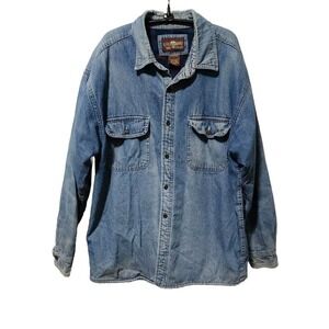 Levi's Straus & Co Fleece Lined Jacket, Heavy In Great Condition, Very Warm
